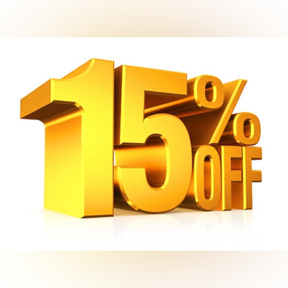 15% Discount on All 3+ Item Bundles
